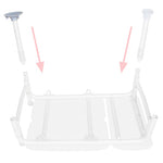 Large suction tips for transfer bench pair