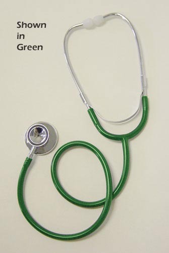 Dual head gray stethoscope 22