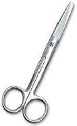Operating scissors-(ostomy) sharp/blunt- 5 1/2  straight