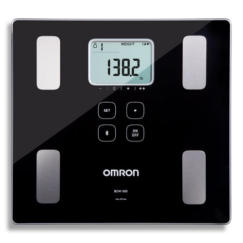 Body composition monitor and scale w/bluetooth connectivity