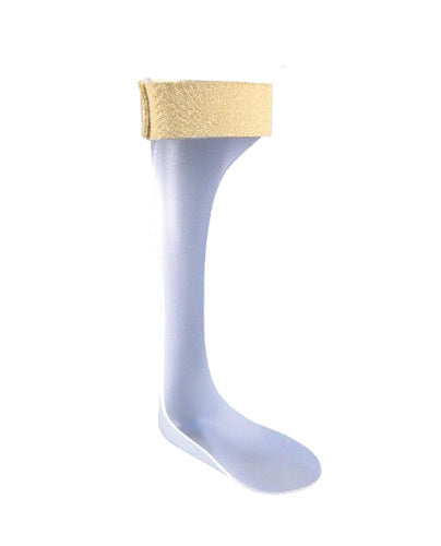 Semi-solid ankle foot orthosis drop foot brace large right