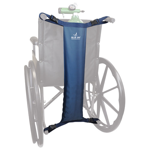 Wheelchair oxygen cylinder bag  navy by blue jay