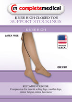 X-frm surg weight stkngs large 30-40mmhg  below knee clsd toe