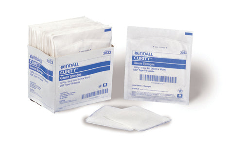 Curity gauze sponge 4x4 12ply sterile bx/50 (25-2's)